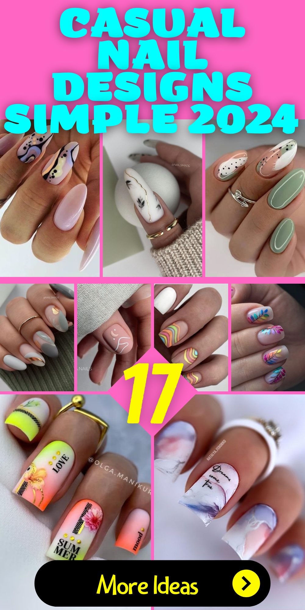 2024's Top Casual Nail Designs: Chic, Simple & Perfect For All Seasons