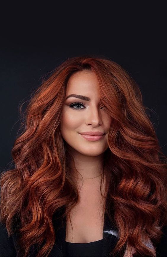 Explore 2024s Trending Red Hair Colors Ruby Copper And Burgundy Shades