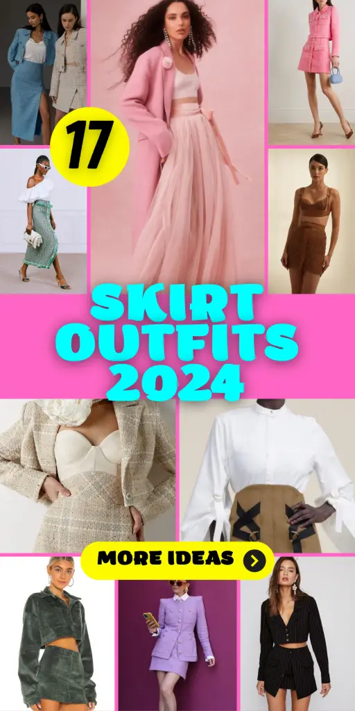 Skirt Outfits 2024: A Fusion of Comfort and Chic