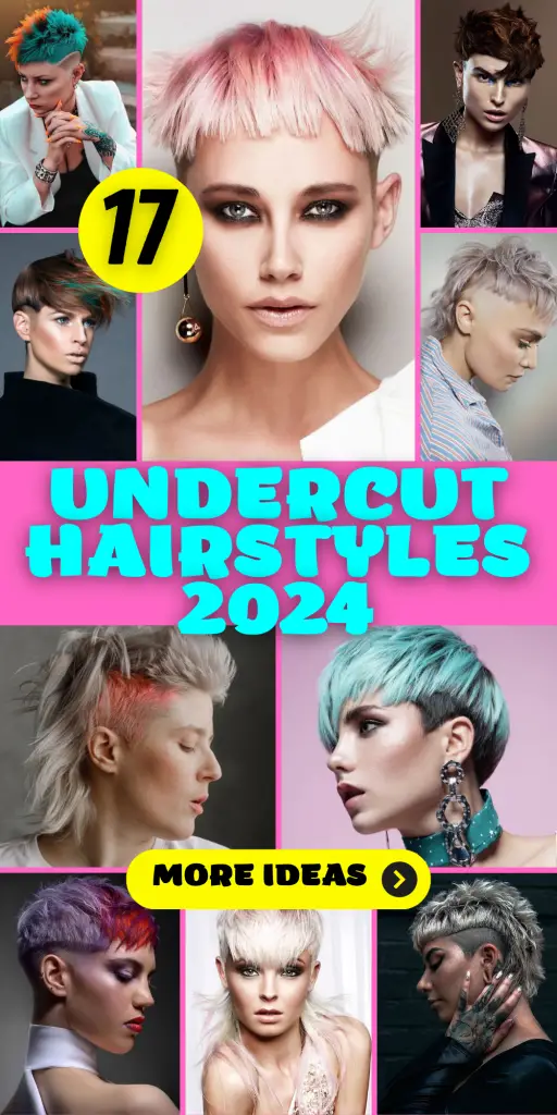 Undercut Hairstyles 2024: The Bold and the Beautiful