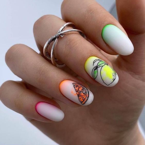 Spring Rainbow Nails 2024: A Spectrum of Style