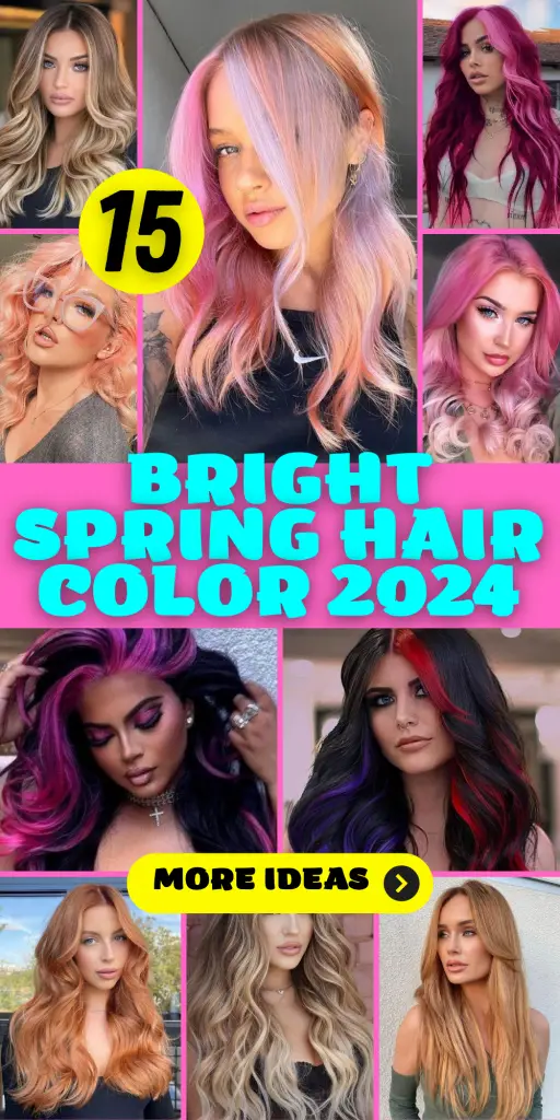 Bright Spring Hair Color 2024: Embrace Vivacity and Style