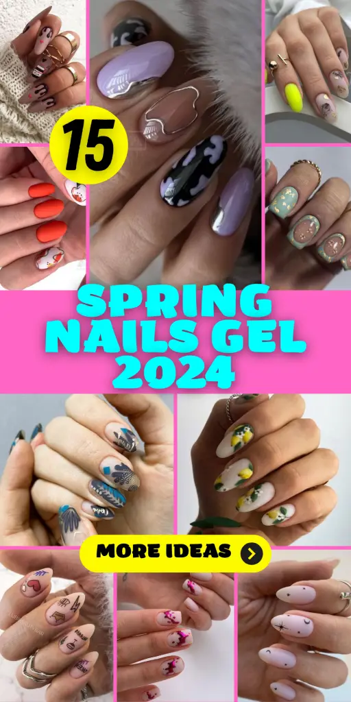 Gorgeous Gel Nails to Welcome Spring 2024