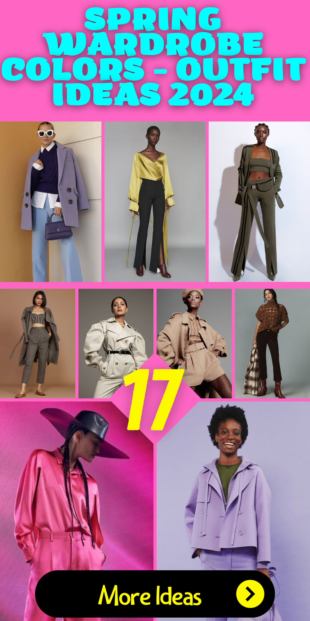 2024 Spring Wardrobe Colors: Palette, Outfit Ideas, And Capsule Trends