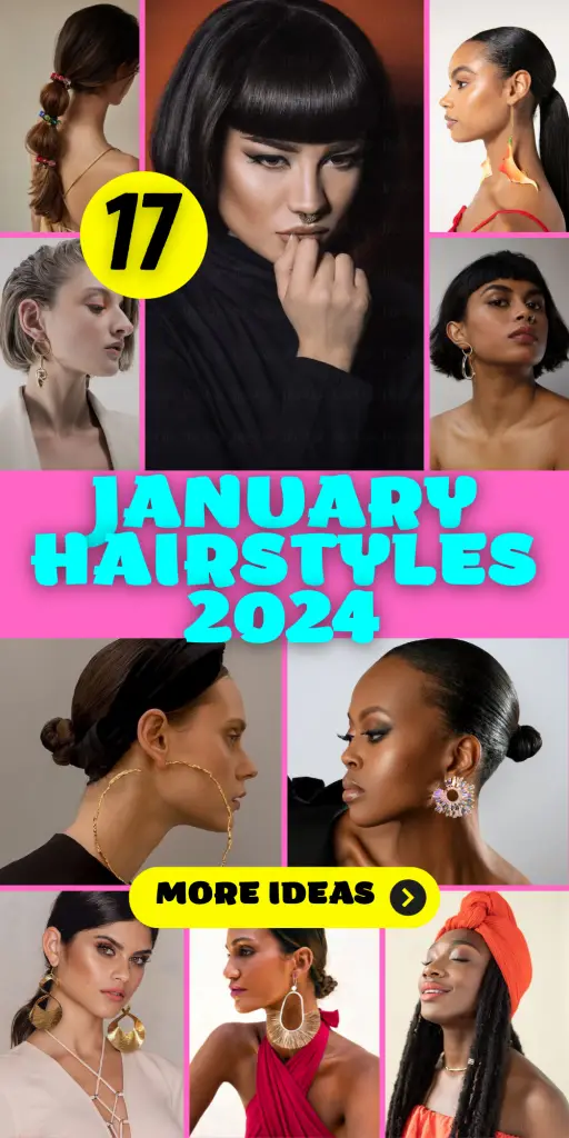 Embracing the New Year with Style: January 2024's Chicest Hairstyle Inspirations