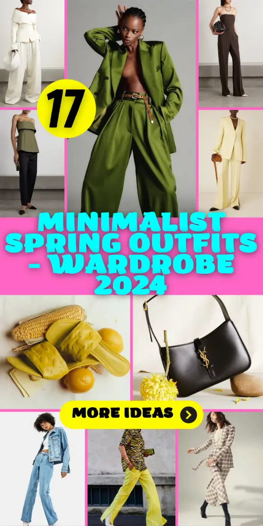 Effortless Elegance: Minimalist Spring Outfits for Your 2024 Wardrobe