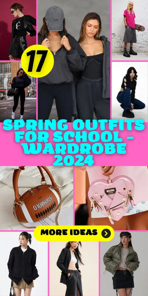 Stylish and Practical: Spring Outfits for School Wardrobe 2024