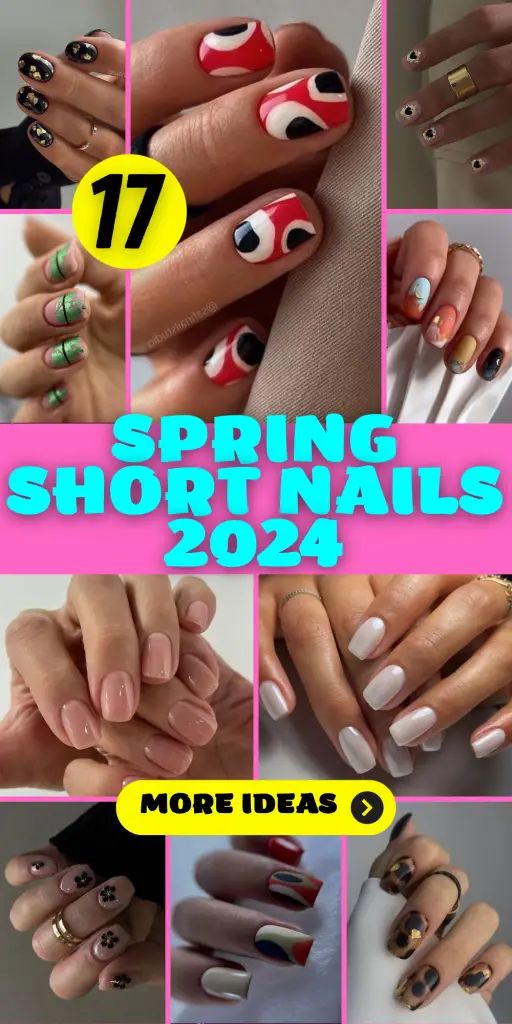Trendy Spring Short Nails 2024: Nail Ideas and Inspiration