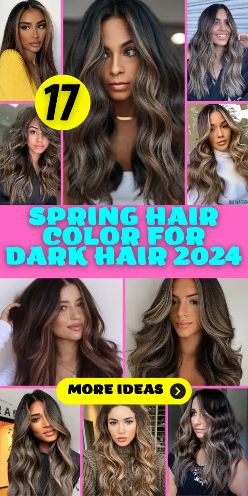 Spring Hair Color for Dark Hair 2024: A Vibrant Transition