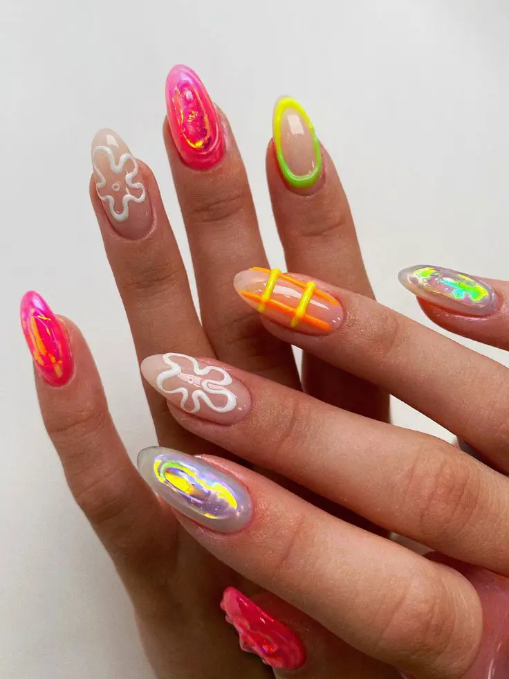 2024's Must-Try Colorful Spring Nail Designs