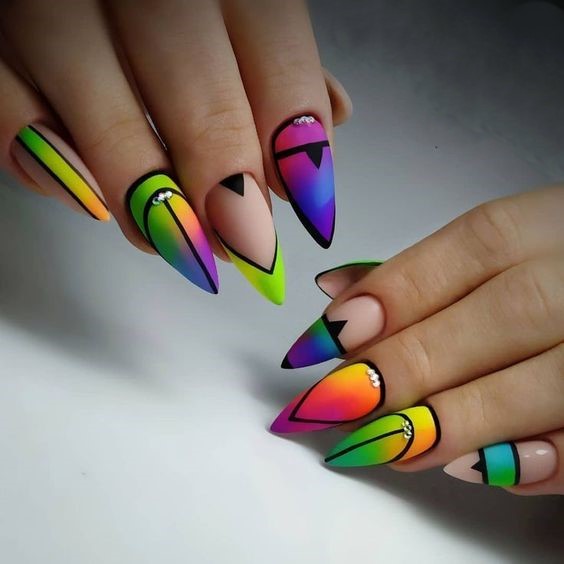 2024 Neon Spring Nails: Brighten Your Look with Vibrant Colors