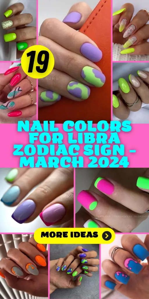 March 2024 Nail Colors for Libra: Harmonize Your Look with Zodiac-Inspired Shades