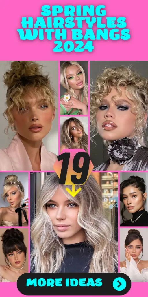 Spring Hairstyles with Bangs 2024: Revamp Your Look