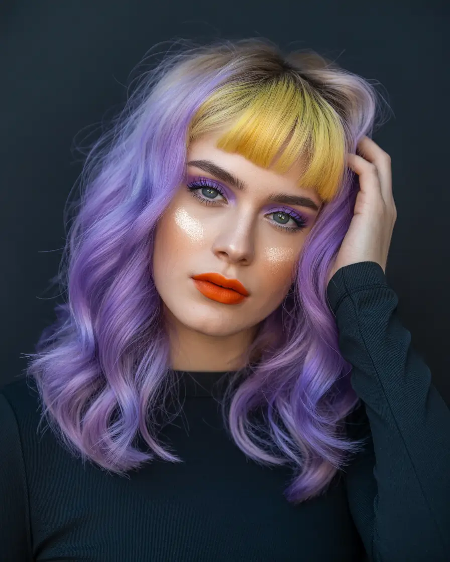 highlights short Lavender & Lemon Sorbet Pop