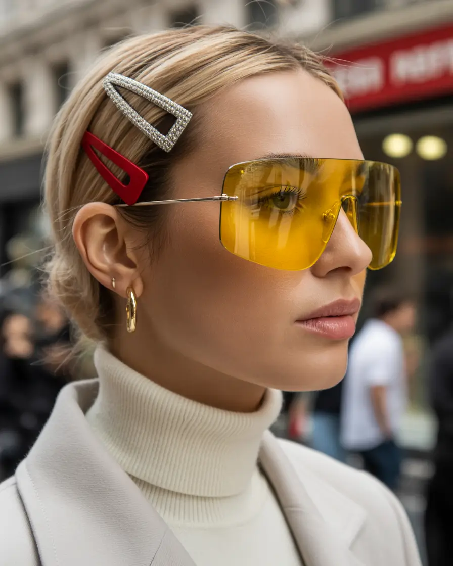 fall bob hairstyle Modern Sleek Bob with Statement Clips