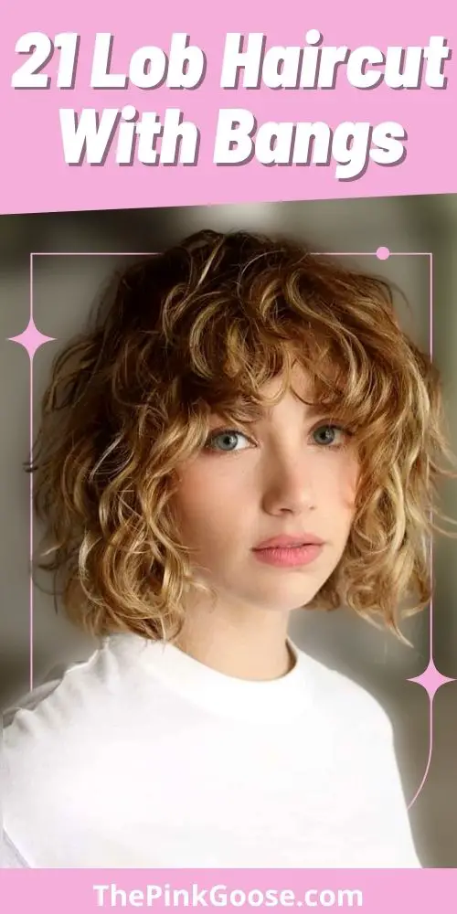 21 Chic Lob Haircuts With Bangs For You