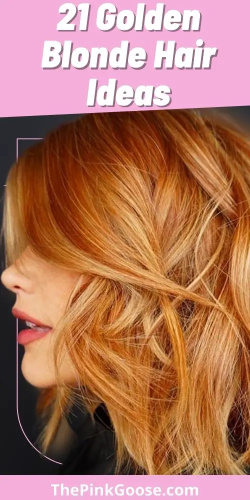 21 Pretty Golden Blonde Hair For You