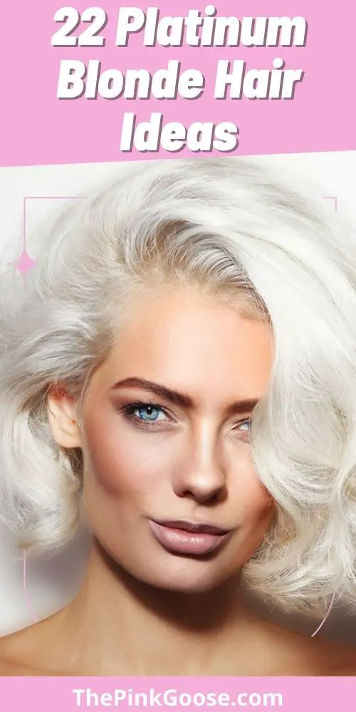 22 Platinum Blonde Hair I'm Obsessed With