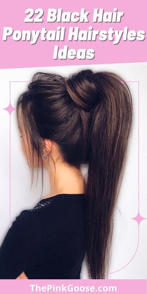 20 Ideas Black Hair Ponytail Hairstyles