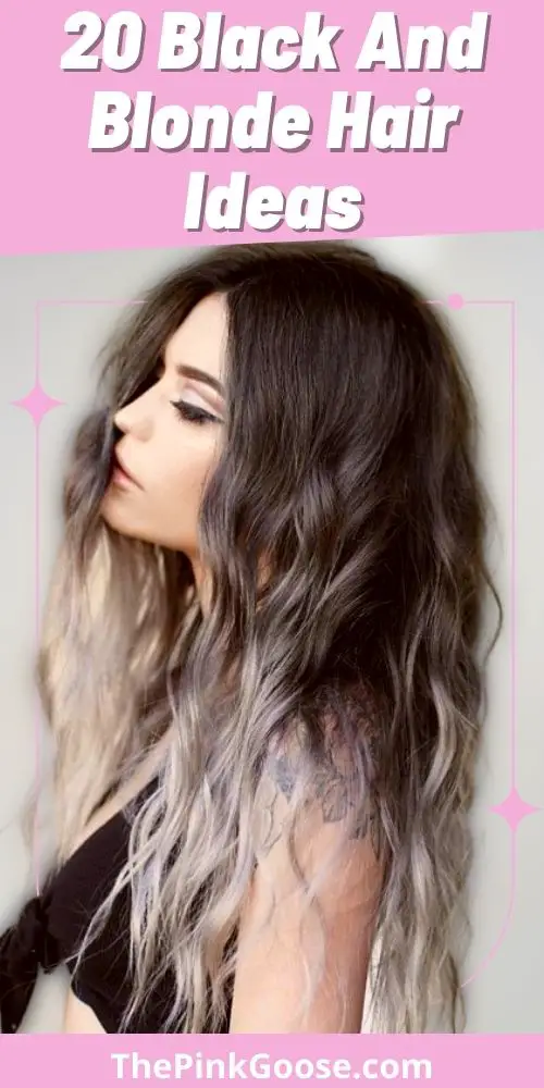 20 Amazing Black And Blonde Hair For You