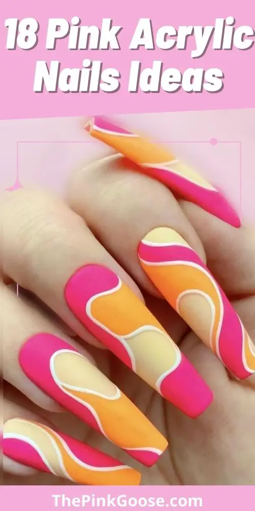 18 Pink Acrylic Nails You Need to Try Now