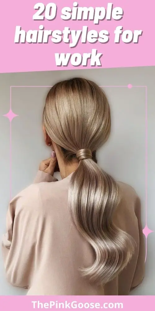 20 Brilliant Ideas Simple Hairstyles for Work
