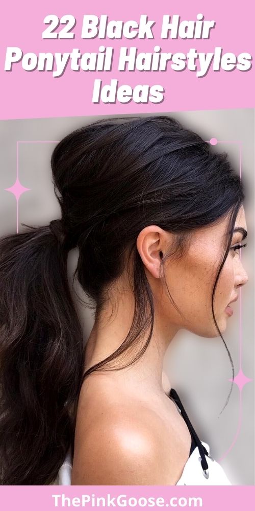 20 Ideas Black Hair Ponytail Hairstyles