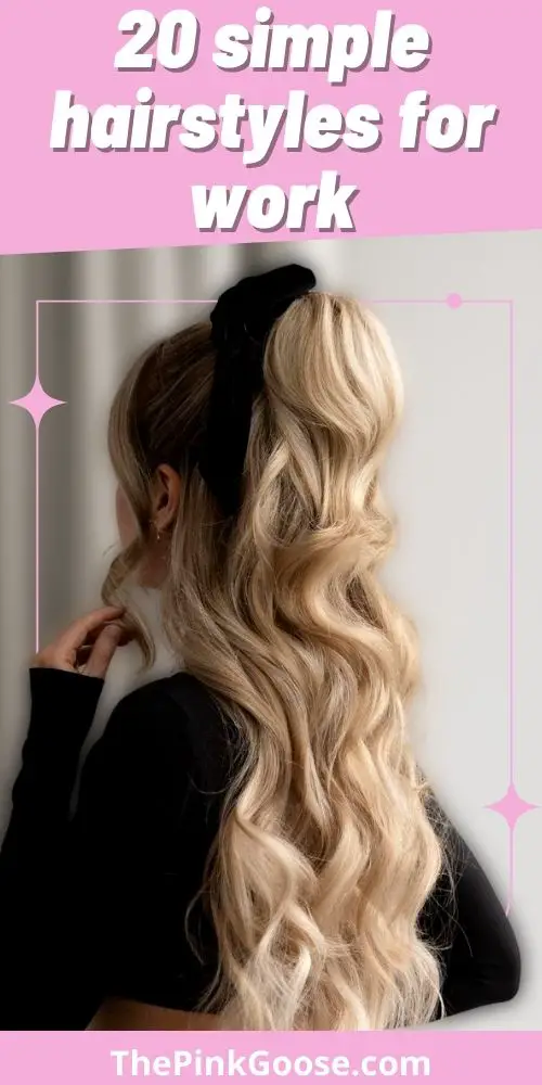 20 Brilliant Ideas Simple Hairstyles for Work