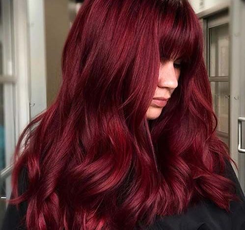 Dark Red Hair Color