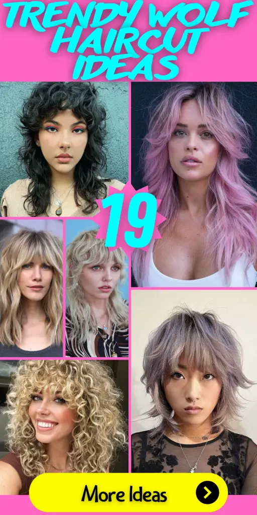 19 Trendy Wolf Haircut Ideas for a Bold and Edgy Look