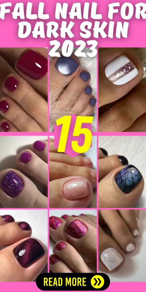 15 Stunning Fall Nail Ideas for Dark Skin in 2023 - thepinkgoose.com