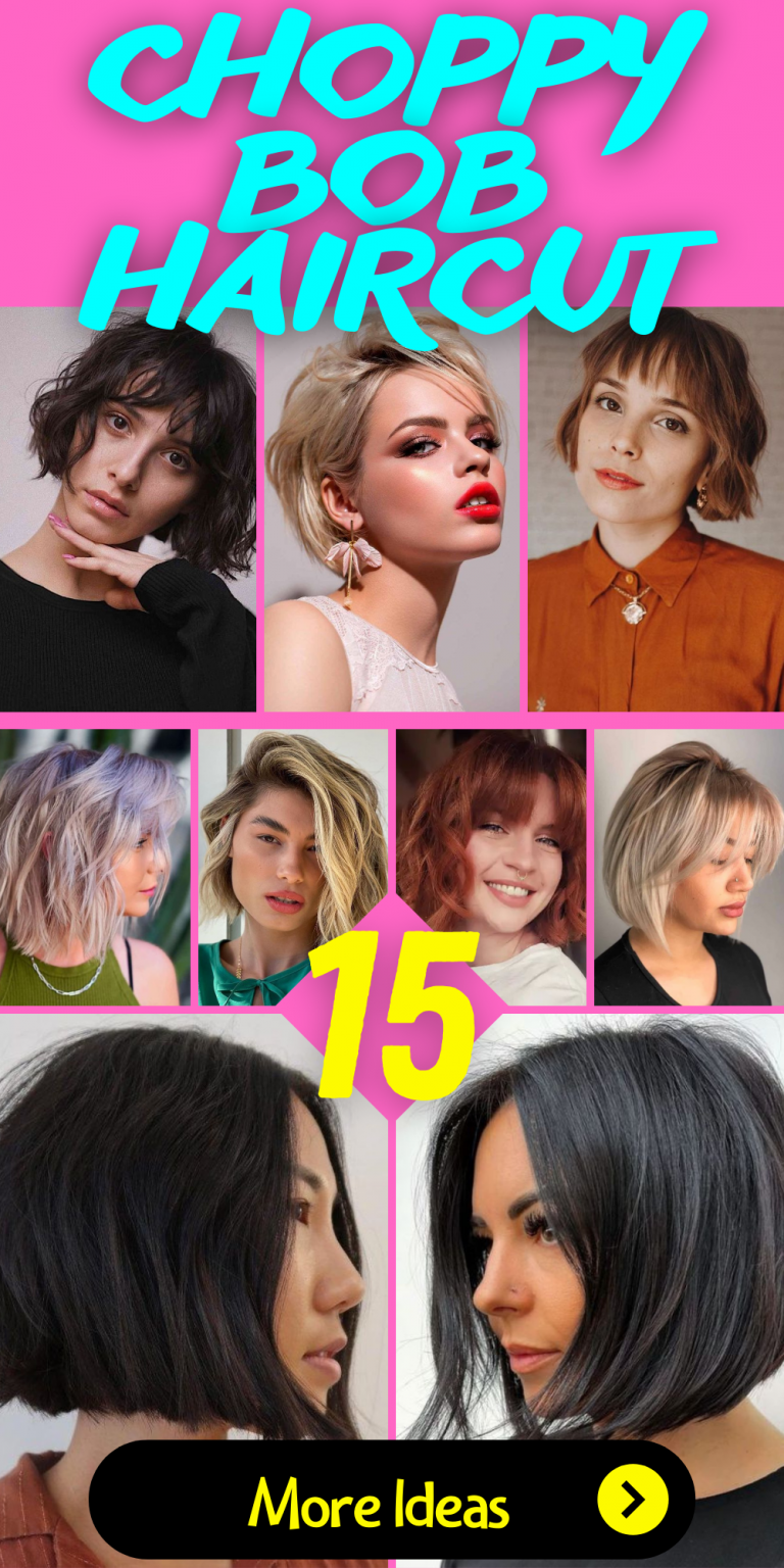 15 Trendy Choppy Bob Haircut Ideas Thepinkgoose Com   2 11 768x1536 