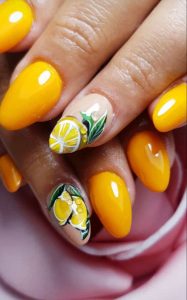 15 Chic Fall Yellow Nail Designs for 2023