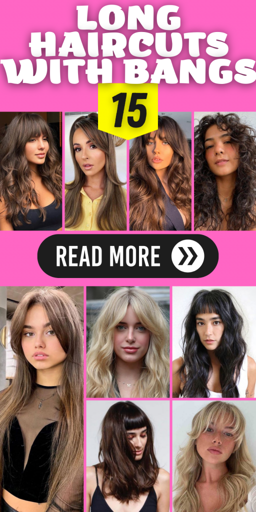 15 Gorgeous Long Haircuts with Bangs