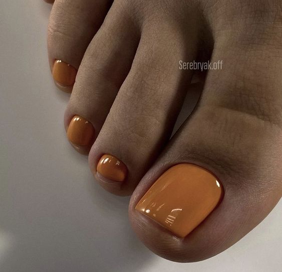 15 Stunning Fall Color Toe Nail Ideas for Black Women in 2023