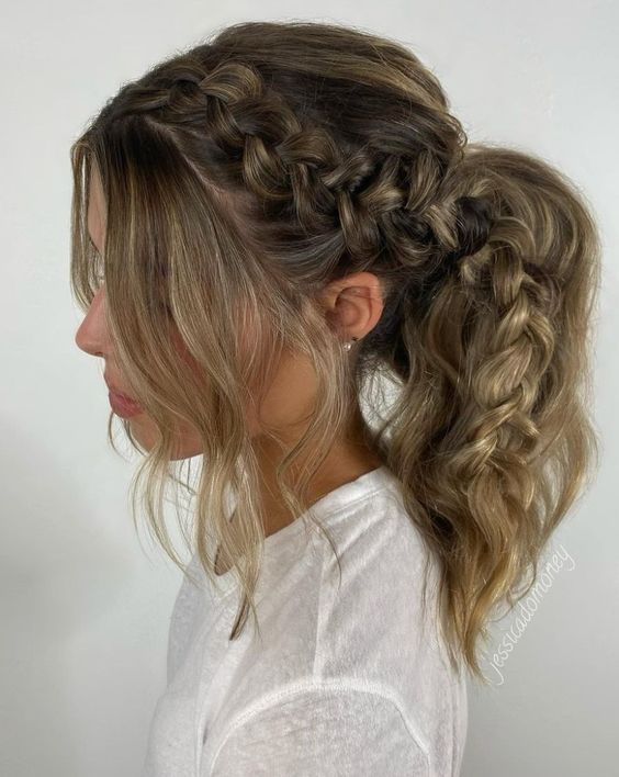 15 Gorgeous Ponytail Braids for a Stylish Look