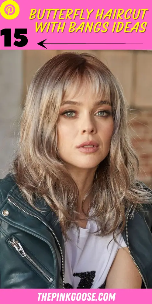 Butterfly Haircut with Bangs: 15 Trendy Ideas for a Playful and Chic Look