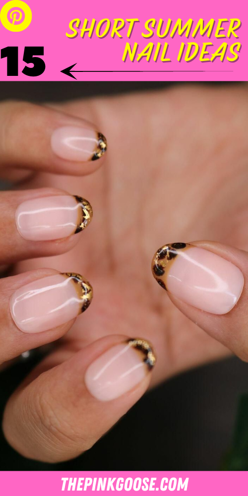 15 Short Summer Nail Ideas for 2023 - thepinkgoose.com