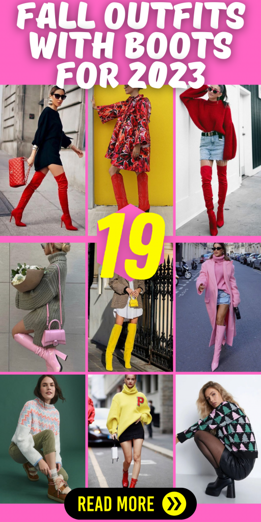 19 Stylish Fall Outfits with Boots for 2023