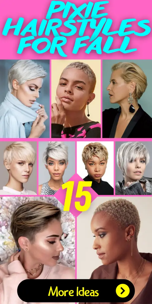 Pixie Hairstyles for Fall: 15 Chic Ideas