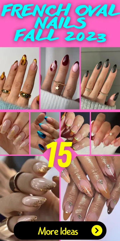 French Oval Nails: 15 Fall Ideas