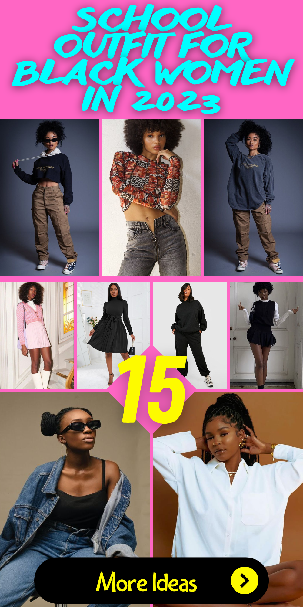 15 Trendy School Outfit Ideas for Black Women in 2023 - thepinkgoose.com