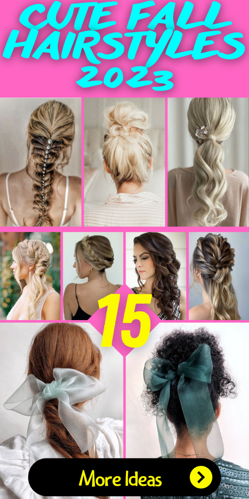 15 Cute Fall Hairstyles for 2023: Embrace the Season with Style ...