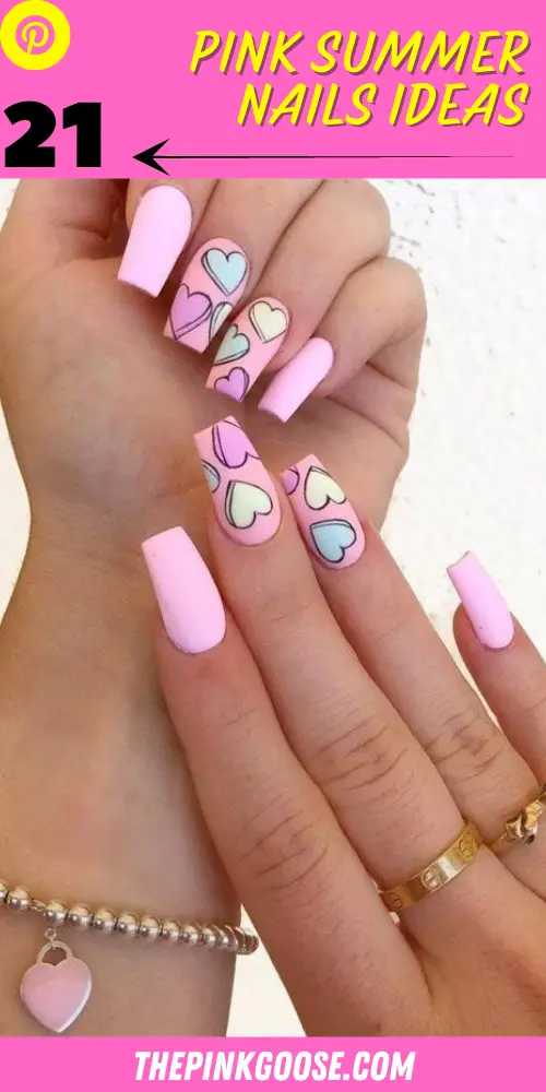 Pink Summer Nails 2023: 21 Ideas for Your Best Summer Look Yet!