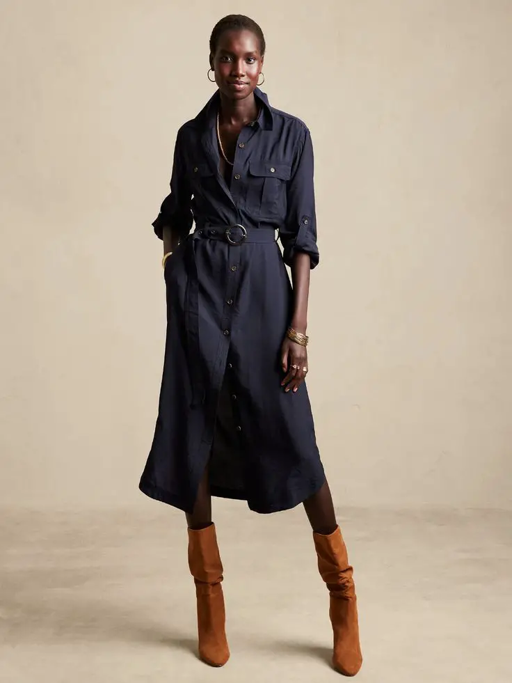 15 Chic Denim Dress Ideas for Fall 2023