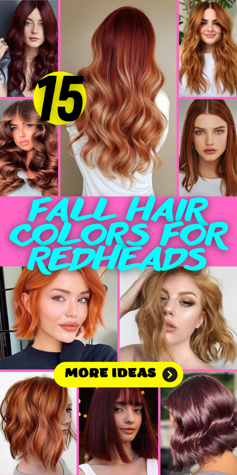 15 Fall Hair Colors for Redheads