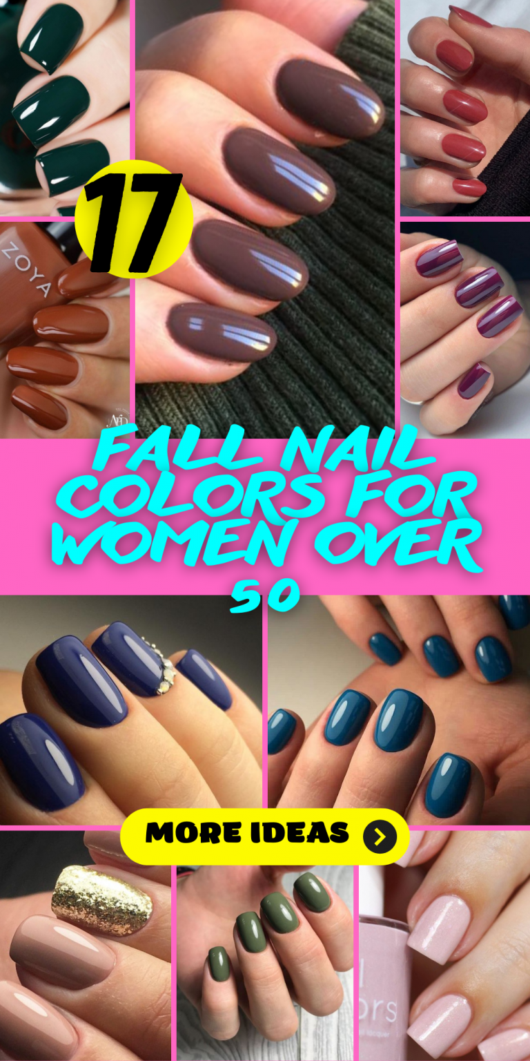 17 Classic Fall Nail Color Ideas for Women Over 50 - thepinkgoose.com