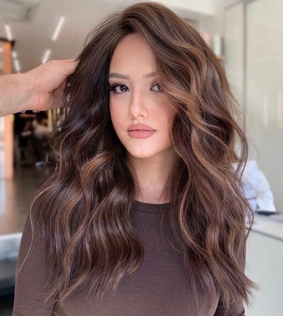 17 Gorgeous Dark Fall Hair Color Ideas - thepinkgoose.com