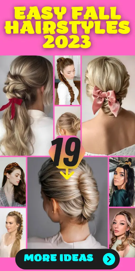 19 Easy Fall Hairstyles for 2023