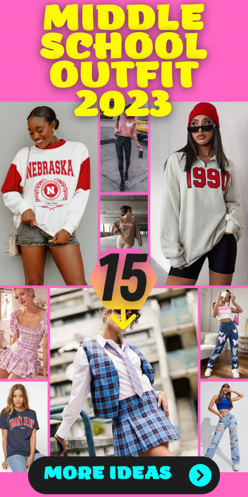 15 Trendy Middle School Outfit Ideas for 2023 - thepinkgoose.com